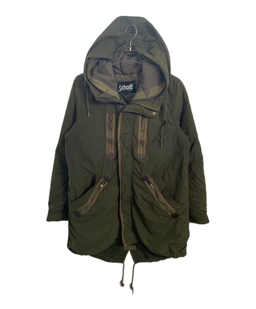 Schott（ショット）Schott (ショット) Schott ミリタリーコート オリーブ サイズ:XLの古着・服飾アイテム