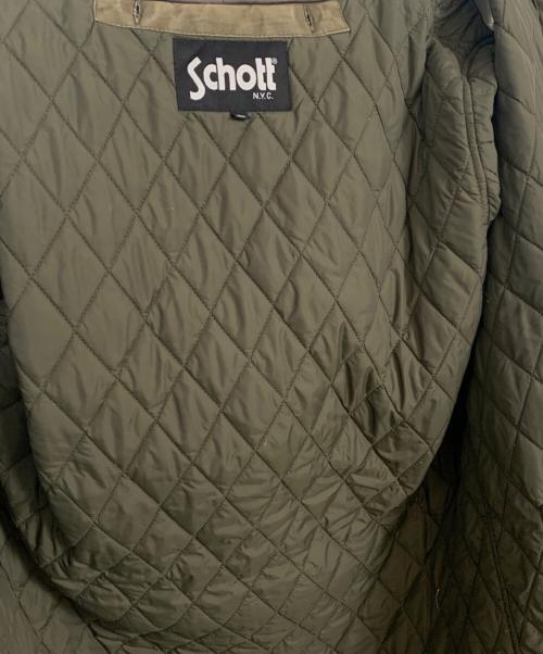 Schott（ショット）Schott (ショット) Schott ミリタリーコート オリーブ サイズ:XLの古着・服飾アイテム