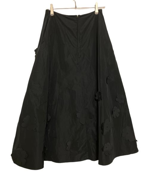 marimekko（マリメッコ）marimekko (マリメッコ) KumarrusUnikko60thスカート ブラック サイズ:38 未使用品の古着・服飾アイテム