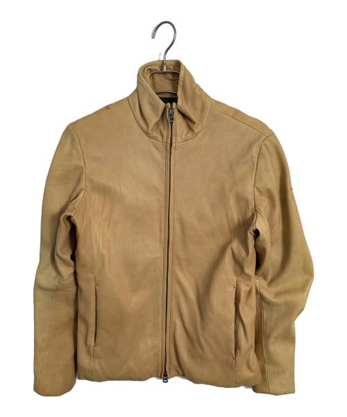 SABLE CLUTCH（セーブルクラッチ）SABLE CLUTCH (セーブルクラッチ) SABLE CLUTCH ラムレザージャケット ベージュ サイズ:Mの古着・服飾アイテム