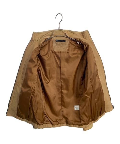 SABLE CLUTCH（セーブルクラッチ）SABLE CLUTCH (セーブルクラッチ) SABLE CLUTCH ラムレザージャケット ベージュ サイズ:Mの古着・服飾アイテム