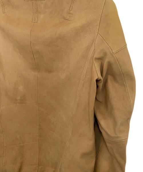 SABLE CLUTCH（セーブルクラッチ）SABLE CLUTCH (セーブルクラッチ) SABLE CLUTCH ラムレザージャケット ベージュ サイズ:Mの古着・服飾アイテム