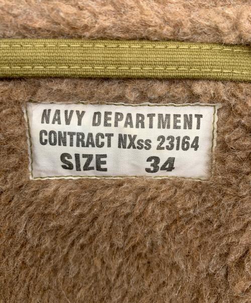 TOYS MCCOY（トイズマッコイ）TOYS McCOY (トイズマッコイ) FELIX THE CAT (フィリックスザキャット) N-1デッキジャケット ブラウン サイズ:34の古着・服飾アイテム