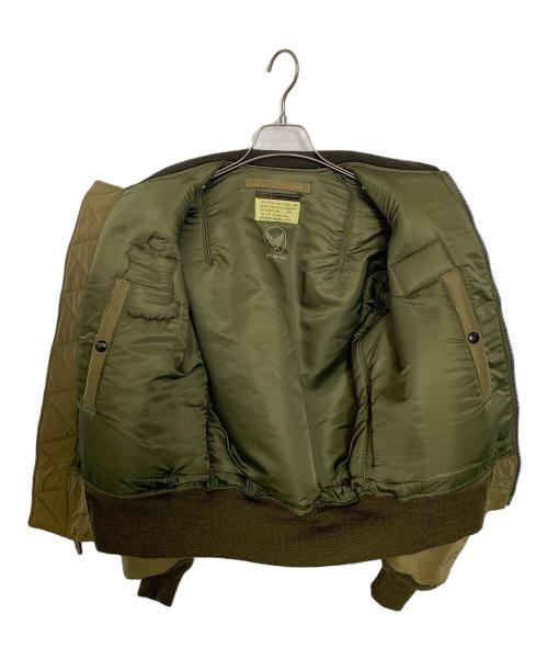 BUZZ RICKSON'S（バズリクソンズ）Buzz Rickson's (バズリクソンズ) Ｂ-15Ｃジャケット カーキ サイズ:34の古着・服飾アイテム