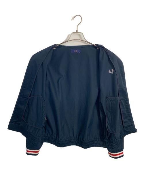 FRED PERRY（フレッドペリー）FRED PERRY (フレッドペリー) FRED PERRY ジップブルゾン ネイビー サイズ:40の古着・服飾アイテム