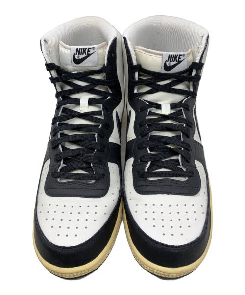 NIKE（ナイキ）NIKE (ナイキ) NIKE Terminator High ハイカットスニーカー ホワイト×ブラック サイズ:31cmの古着・服飾アイテム