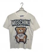 MOSCHINOモスキーノ）の古着「MOSCHINO 半袖カットソー」｜ホワイト