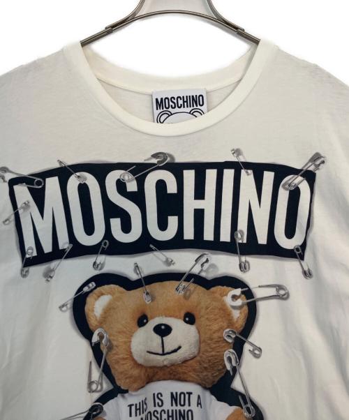 MOSCHINO（モスキーノ）MOSCHINO (モスキーノ) MOSCHINO 半袖カットソー ホワイト サイズ:-の古着・服飾アイテム
