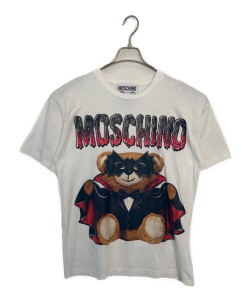 MOSCHINO（モスキーノ）MOSCHINO (モスキーノ) MOSCHINO 半袖カットソー ホワイト サイズ:-の古着・服飾アイテム