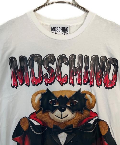 MOSCHINO（モスキーノ）MOSCHINO (モスキーノ) MOSCHINO 半袖カットソー ホワイト サイズ:-の古着・服飾アイテム