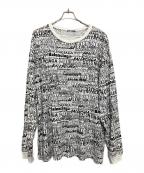 BALENCIAGAバレンシアガ）の古着「長袖カットソー」｜ホワイト