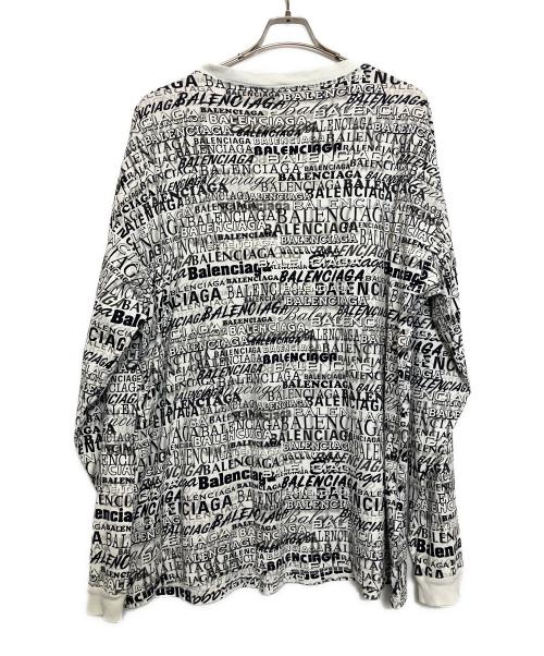 BALENCIAGA（バレンシアガ）BALENCIAGA (バレンシアガ) 長袖カットソー ホワイト サイズ:Ｍの古着・服飾アイテム