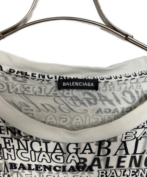 BALENCIAGA（バレンシアガ）BALENCIAGA (バレンシアガ) 長袖カットソー ホワイト サイズ:Ｍの古着・服飾アイテム