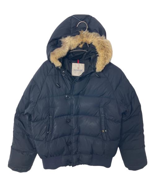 MONCLER（モンクレール）MONCLER (モンクレール) MONCLER ダウンジャケット ネイビー サイズ:164cmの古着・服飾アイテム