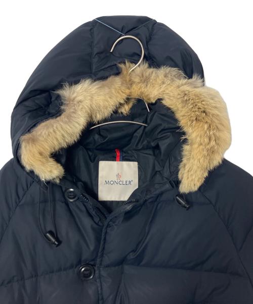 MONCLER（モンクレール）MONCLER (モンクレール) MONCLER ダウンジャケット ネイビー サイズ:164cmの古着・服飾アイテム