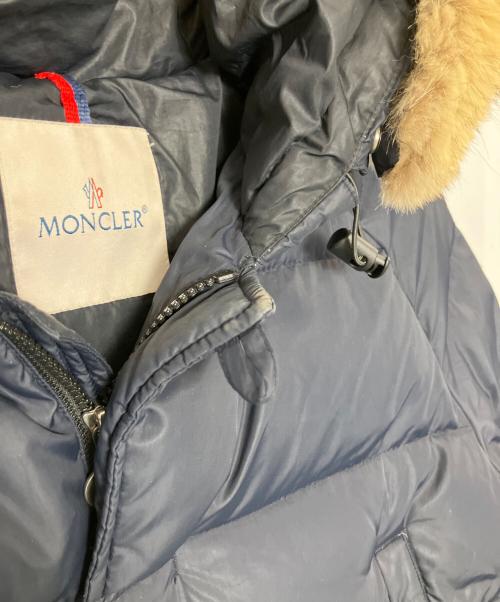 MONCLER（モンクレール）MONCLER (モンクレール) MONCLER ダウンジャケット ネイビー サイズ:164cmの古着・服飾アイテム