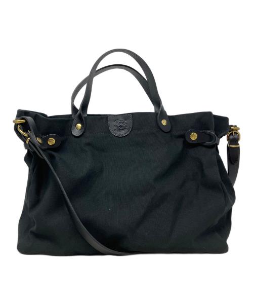 IL BISONTE（イル ビゾンテ）IL BISONTE (イル ビゾンテ) ショルダーバッグ ブラックの古着・服飾アイテム