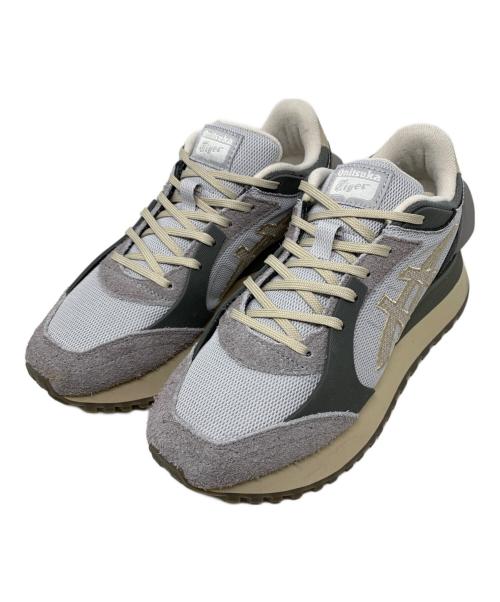 Onitsuka Tiger（オニツカタイガー）Onitsuka Tiger (オニツカタイガー) Onitsuka Tiger スニーカー グレー×ベージュ サイズ:24cmの古着・服飾アイテム