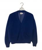 Traditional Weatherwearトラディショナルウェザーウェア）の古着「Traditional Weatherwear RIB CARDIGAN 厚手カーディガン」｜ネイビー