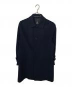 BLACK LABEL CRESTBRIDGEブラックレーベル クレストブリッジ）の古着「BLACK LABEL CRESTBRIDGE ステンカラーコート」｜ネイビー