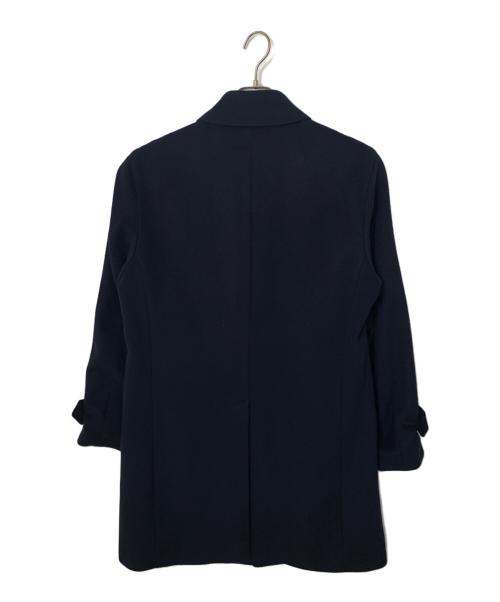 BLACK LABEL CRESTBRIDGE（ブラックレーベル クレストブリッジ）BLACK LABEL CRESTBRIDGE (ブラックレーベル クレストブリッジ) BLACK LABEL CRESTBRIDGE ステンカラーコート ネイビー サイズ:Lの古着・服飾アイテム