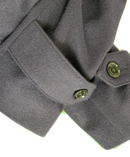 BLACK LABEL CRESTBRIDGE（ブラックレーベル クレストブリッジ）BLACK LABEL CRESTBRIDGE (ブラックレーベル クレストブリッジ) BLACK LABEL CRESTBRIDGE ステンカラーコート ネイビー サイズ:Lの古着・服飾アイテム