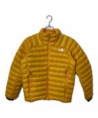 THE NORTH FACEザ ノース フェイス）の古着「THE NORTH FACE ダウンジャケット」｜イエロー