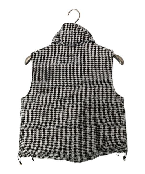 NBB WEEKEND（エヌビービーウィークエンド）NBB WEEKEND (エヌビービーウィークエンド) NBB WEEKEND ダウンベスト ホワイト×ブラック サイズ:1の古着・服飾アイテム