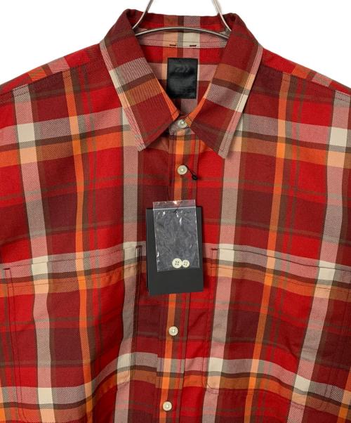 DAIWA（ダイワ）DAIWA (ダイワ) DAIWA Tech Work Shirts Flannel Plaids 長袖シャツ レッド サイズ:L 未使用品の古着・服飾アイテム