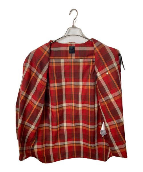 DAIWA（ダイワ）DAIWA (ダイワ) DAIWA Tech Work Shirts Flannel Plaids 長袖シャツ レッド サイズ:L 未使用品の古着・服飾アイテム