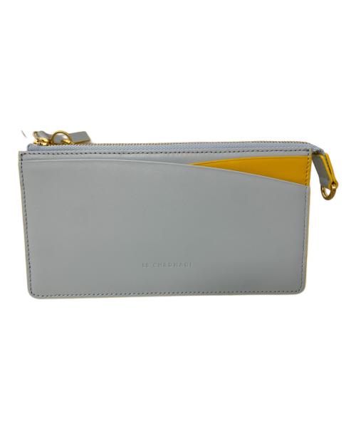 LE CHROMAQI（ルクロマキ）LE CHROMAQI (ルクロマキ) LE CHROMAQI ショルダーウォレット スカイブルーの古着・服飾アイテム
