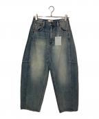 Sea Room lynnシールームリン）の古着「Sea Room Lynn デニムパンツ」｜ネイビー