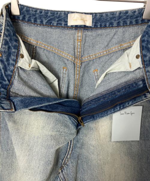 Sea Room lynn（シールームリン）Sea Room Lynn (シールームリン) Sea Room Lynn デニムパンツ ネイビー サイズ:SIZE 63.5cm (W25) 未使用品の古着・服飾アイテム