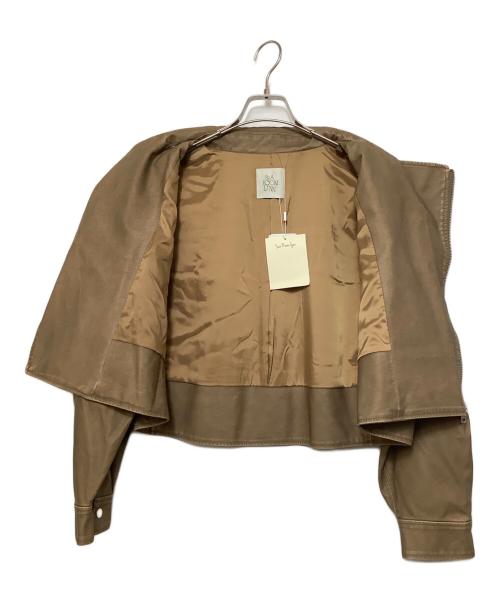 Sea Room lynn（シールームリン）Sea Room Lynn (シールームリン) Vintage wash ECOレザーライダース ブラウン サイズ:Free 未使用品の古着・服飾アイテム