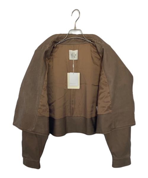 Sea Room lynn（シールームリン）Sea Room lynn (シールームリン) Sea Room lynn Vintage wash ECOレザーライダース ブラウン サイズ:Free 未使用品の古着・服飾アイテム