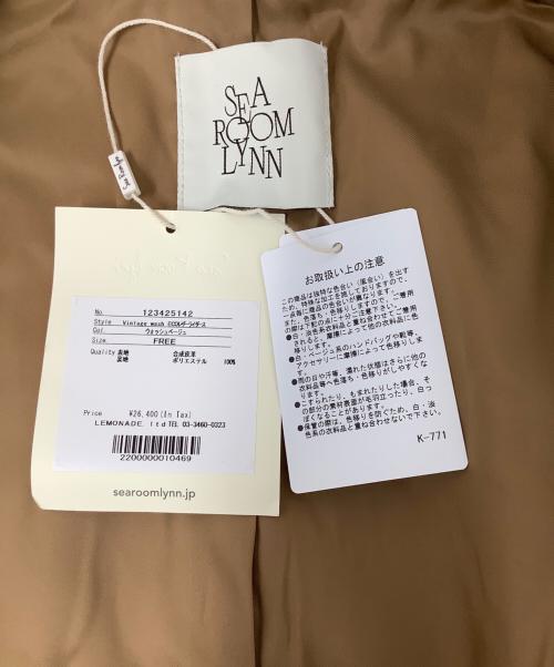 Sea Room lynn（シールームリン）Sea Room Lynn (シールームリン) Vintage wash ECOレザーライダース ブラウン サイズ:Free 未使用品の古着・服飾アイテム