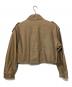Sea Room Lynn (シールームリン) Vintage wash ECOレザーライダース ブラウン サイズ:Free 未使用品：18000円