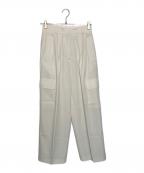 Sea Room lynnシールームリン）の古着「カーゴパンツ」｜ホワイト