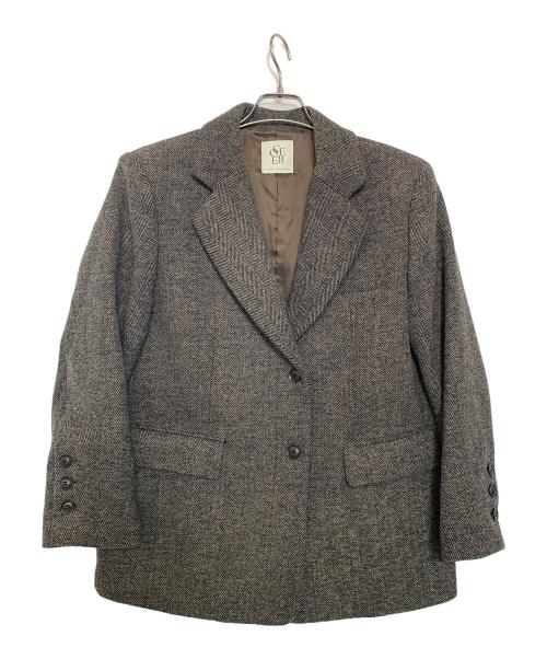 Sea Room lynn（シールームリン）Sea Room Lynn (シールームリン) 伊原葵 (イハラアオイ) テーラードジャケット グレー サイズ:S 未使用品の古着・服飾アイテム