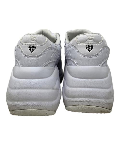 PUMA（プーマ）PUMA (プーマ) PUMA PULSAR WEDGE ATMOS PINK Reflector 厚底スニーカー ホワイト サイズ:24.5cmの古着・服飾アイテム