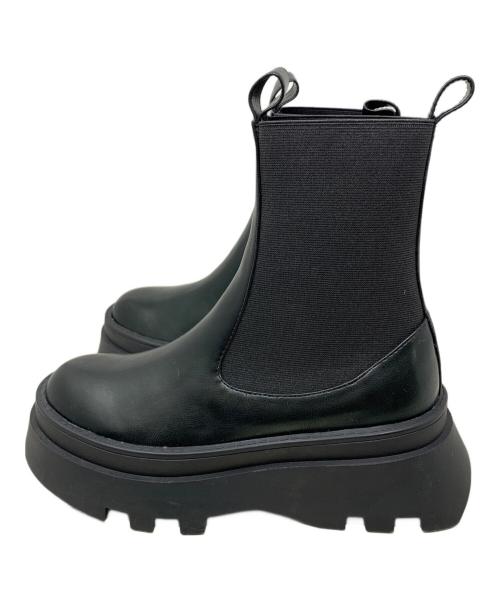 Sea Room lynn（シールームリン）Sea Room Lynn (シールームリン) Sea Room Lynn サイドゴアブーツ ブラック サイズ:LLの古着・服飾アイテム