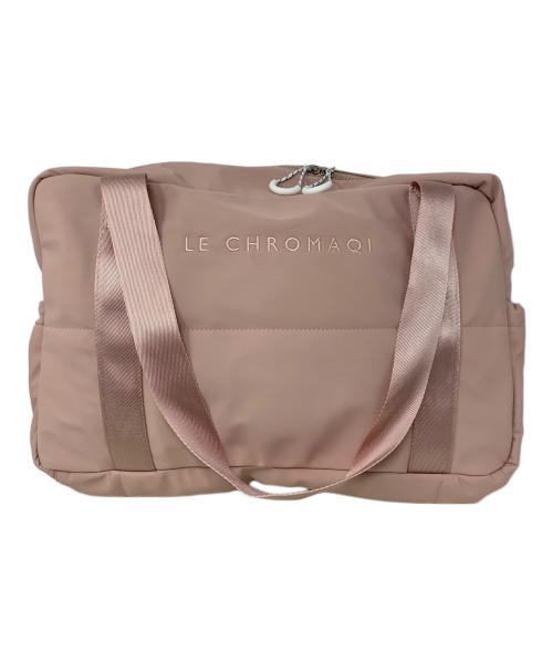 LE CHROMAQI（ルクロマキ）LE CHROMAQI (ルクロマキ) LE CHROMAQI トートバッグ ピンクの古着・服飾アイテム
