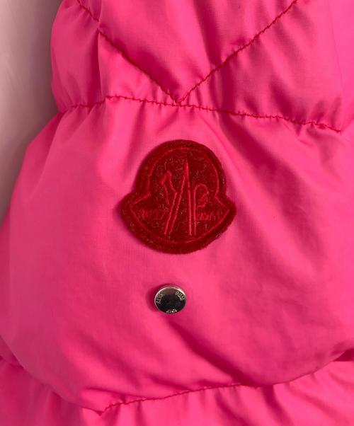 MONCLER（モンクレール）MONCLER (モンクレール) ダウンジャケット ショッキングピンク サイズ:1の古着・服飾アイテム