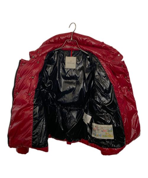 MONCLER（モンクレール）MONCLER (モンクレール) ダウンジャケット レッド サイズ:3の古着・服飾アイテム