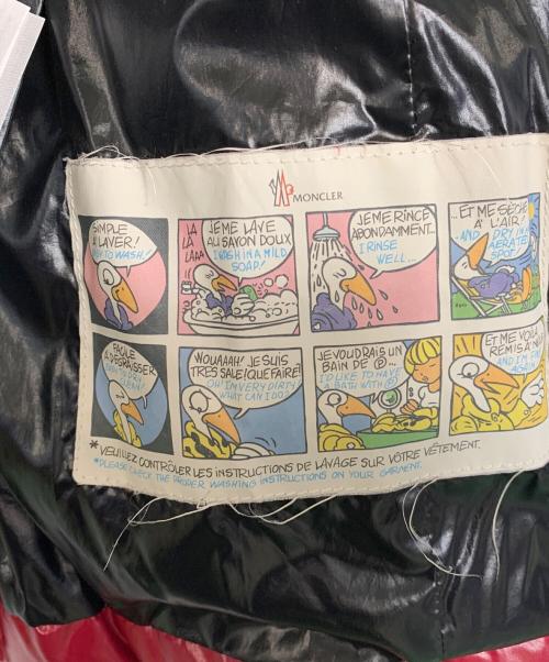 MONCLER（モンクレール）MONCLER (モンクレール) ダウンジャケット レッド サイズ:3の古着・服飾アイテム