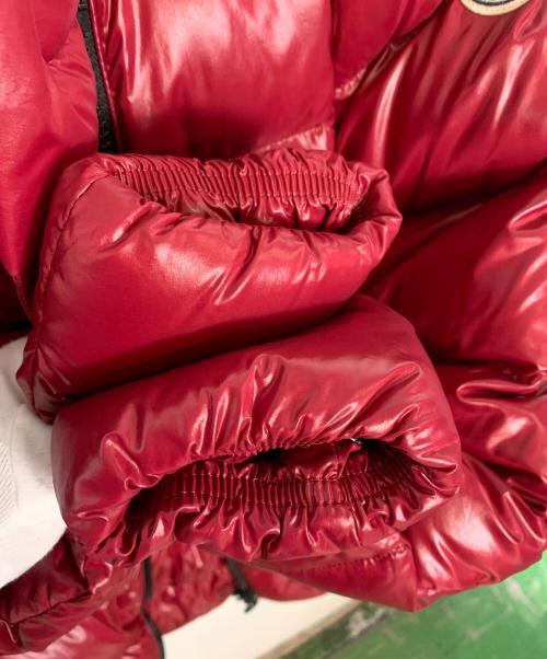MONCLER（モンクレール）MONCLER (モンクレール) ダウンジャケット レッド サイズ:3の古着・服飾アイテム