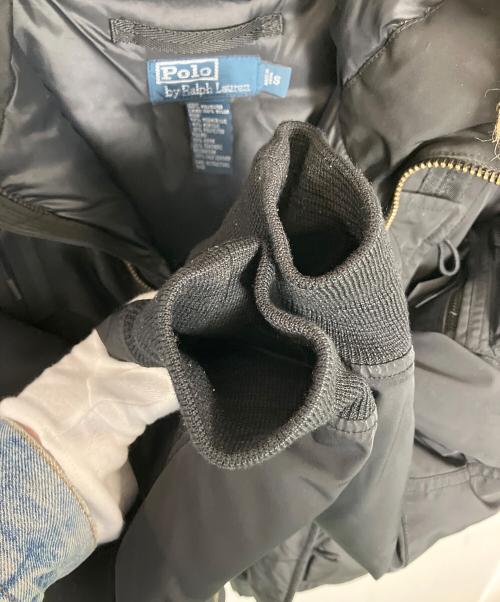 POLO RALPH LAUREN（ポロ・ラルフローレン）POLO RALPH LAUREN (ポロ・ラルフローレン) ダウンジャケット ブラック サイズ:Sの古着・服飾アイテム