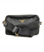 PRADAプラダ）の古着「ショルダーバッグ」｜ブラック