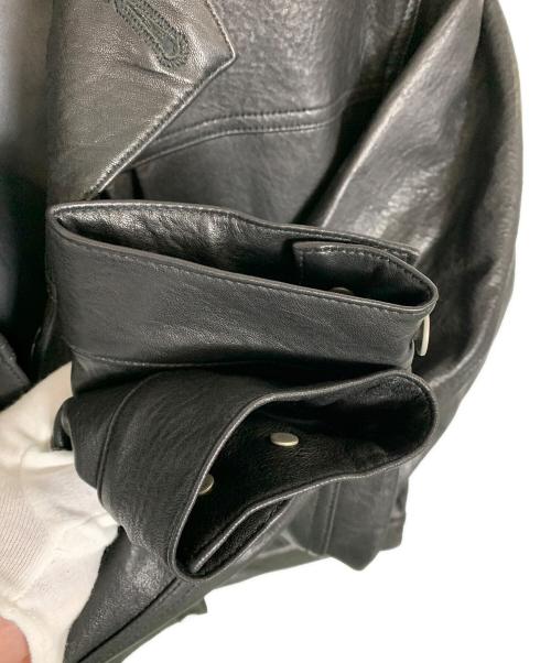 JOURNAL STANDARD（ジャーナルスタンダード）JOURNAL STANDARD (ジャーナルスタンダード) レザーライダースジャケット ブラック サイズ:M 未使用品の古着・服飾アイテム