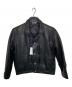 JOURNAL STANDARD（ジャーナルスタンダード）の古着「レザーライダースジャケット」｜ブラック